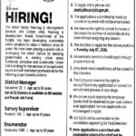 The Urban Unit Jobs 2026 – District Manager, Survey Supervisor & Enumerator Positions